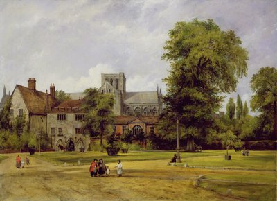 Winchester Cathedral by Frederick Waters Watts